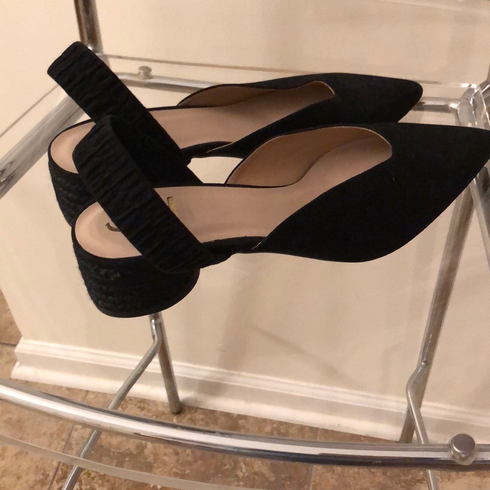 Kanna Trendy Suede Sling Back Shoe.
